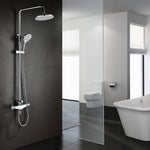 Rainfall Shower Faucet System Shower Head With Hand Spray Mount Outside Bath Shower Mixer Taps