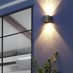 Outdoor Wall Light LED 12W with Adjustable Beam Angle IP65 Waterproof Wall Mount Sconces Exterior Light Fixture