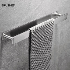 Stainless Steel Towel Holder Bar | FAUCETEC