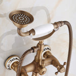 Clawfoot Bathtub Faucet | Hand Held Shower Faucet | FAUCETEC