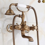 Clawfoot Bathtub Faucet | Hand Held Shower Faucet | FAUCETEC
