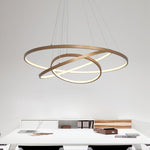 Modern LED Pendant Light | Round Shape Ceiling Light | FAUCETEC