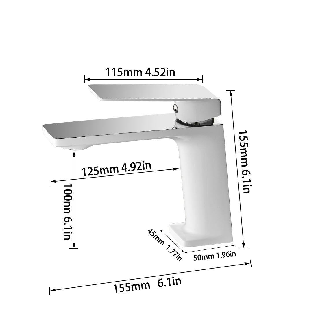 Single Handle Bathroom Faucet ORB Brushed Nickle Gold Centerset Brass Bathroom Sink Faucet