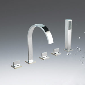 Deck Mounted Bathtub Faucet | FAUCETEC