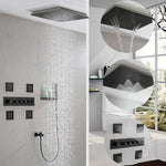 Matte Black Shower Faucets | FAUCETEC